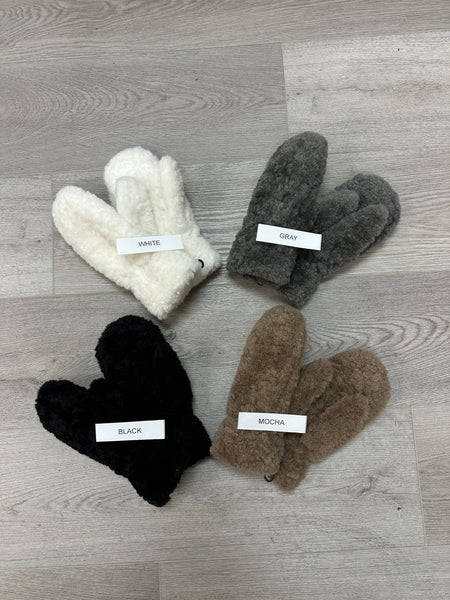 Teddy Bear Mittens