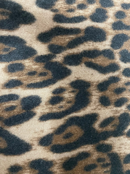Animal Print Scarf (Beige)