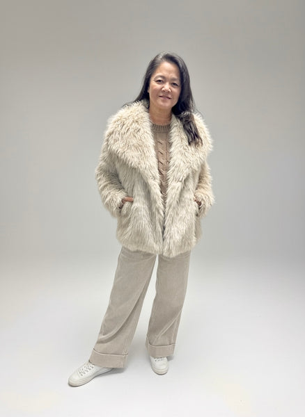 Faux Fur Coat