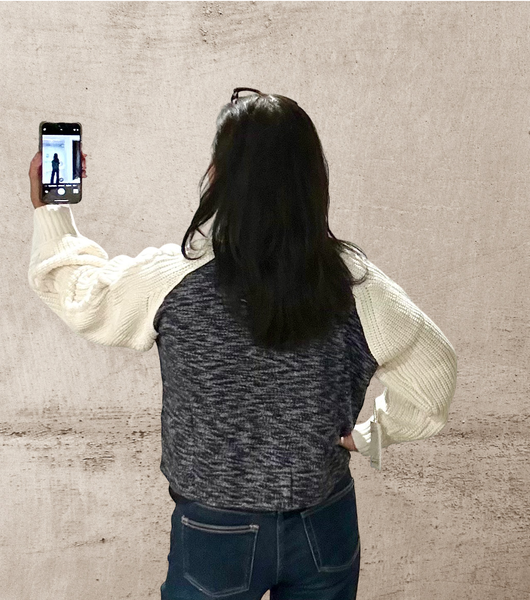 Knit Collared Sweater