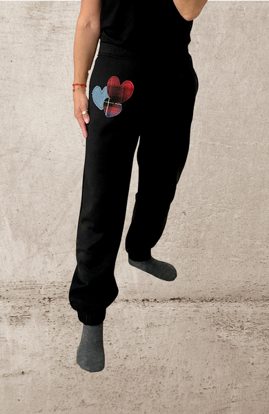 Patchwork Hearts Jogger
