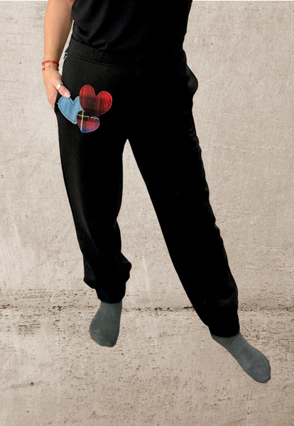 Patchwork Hearts Jogger